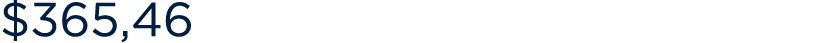$365,46 
