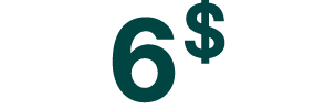 6 $